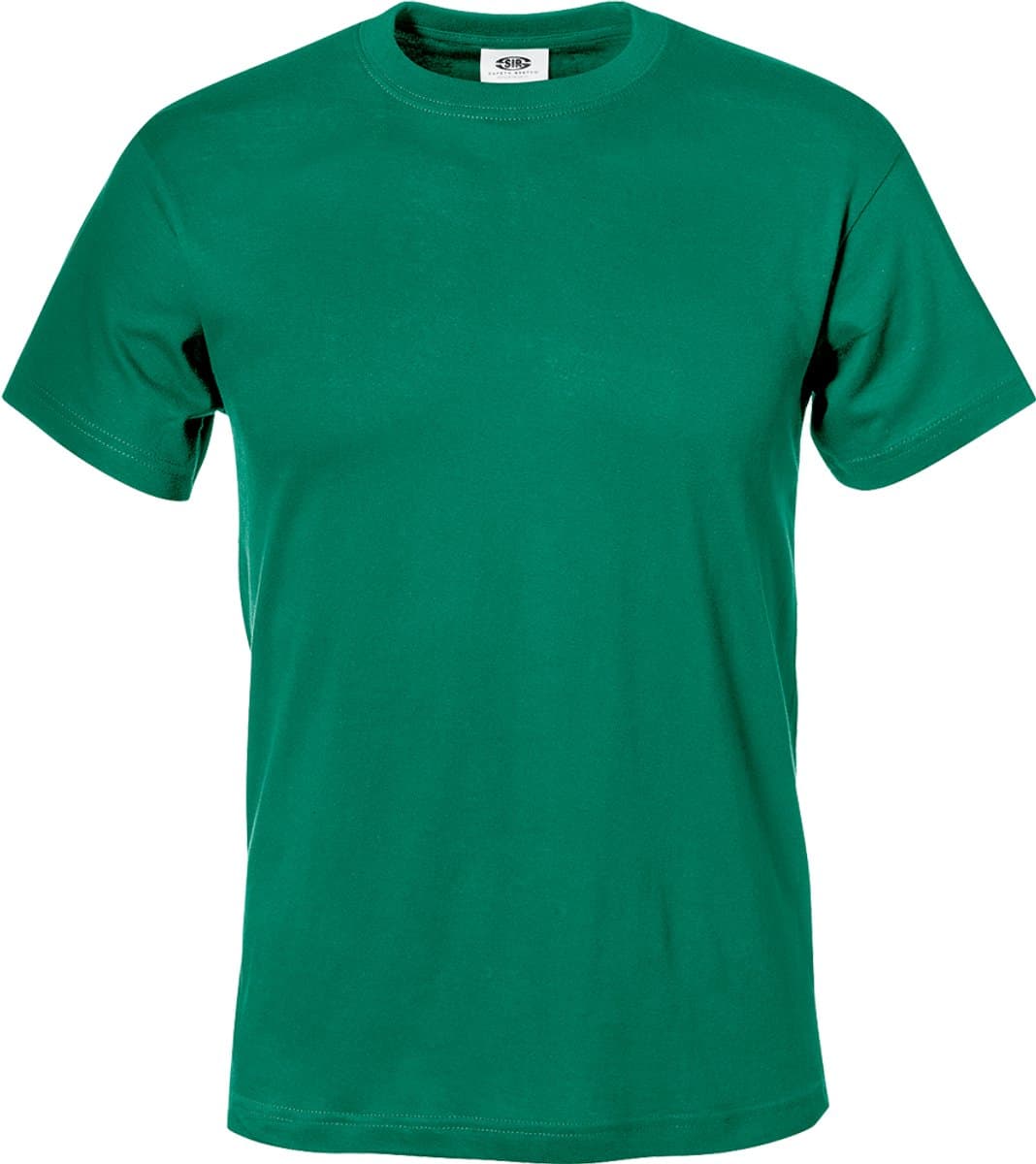 SIR SAFETY SIRFLEX Korte mouw Werk T-shirt HEREN Groen 12 Stuks - 100% Katoen - Versterkte Naden - 140 g/m2