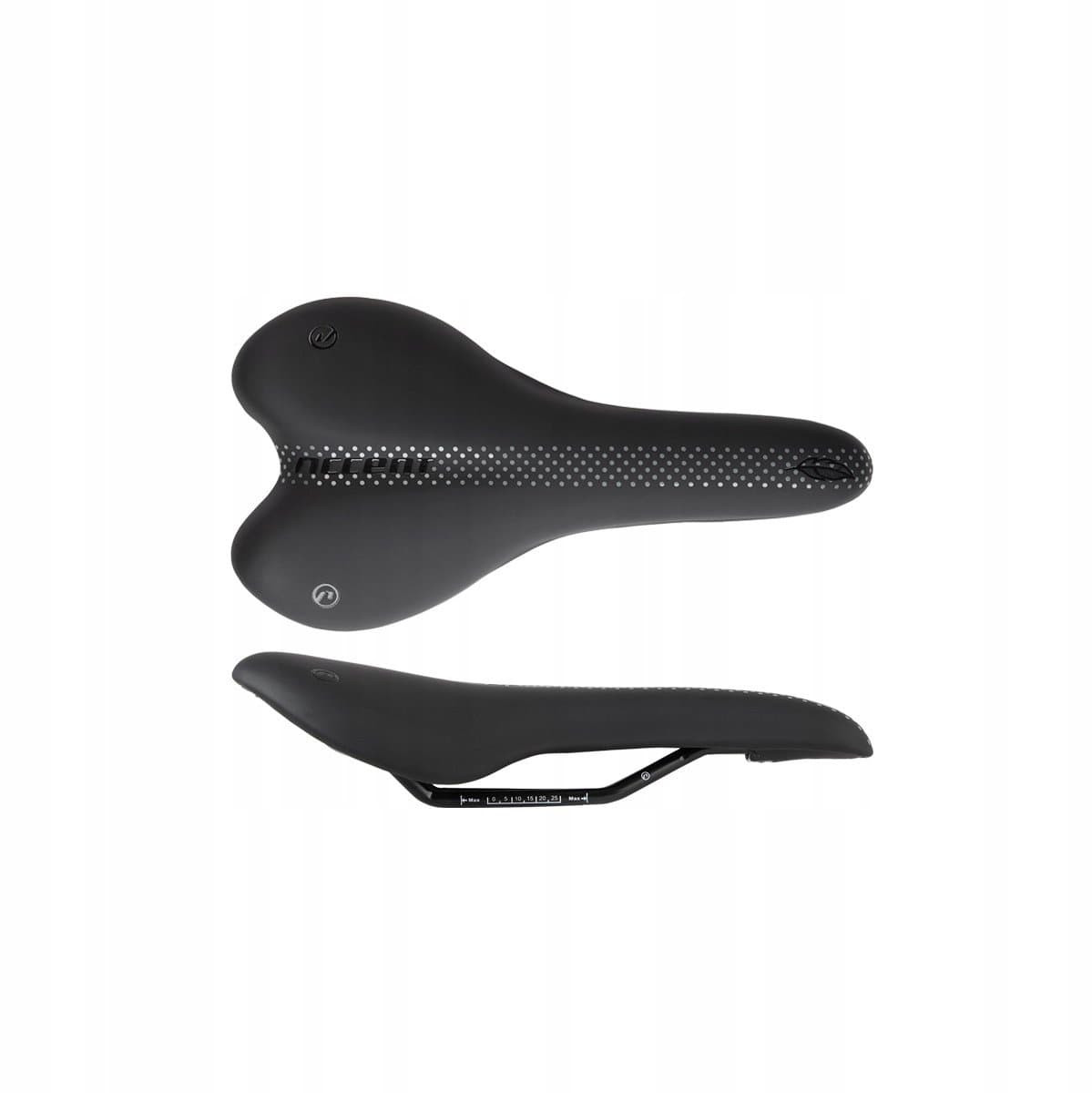 Accent Piuma Lady Zwart Fietszadel - Comfort voor Dames