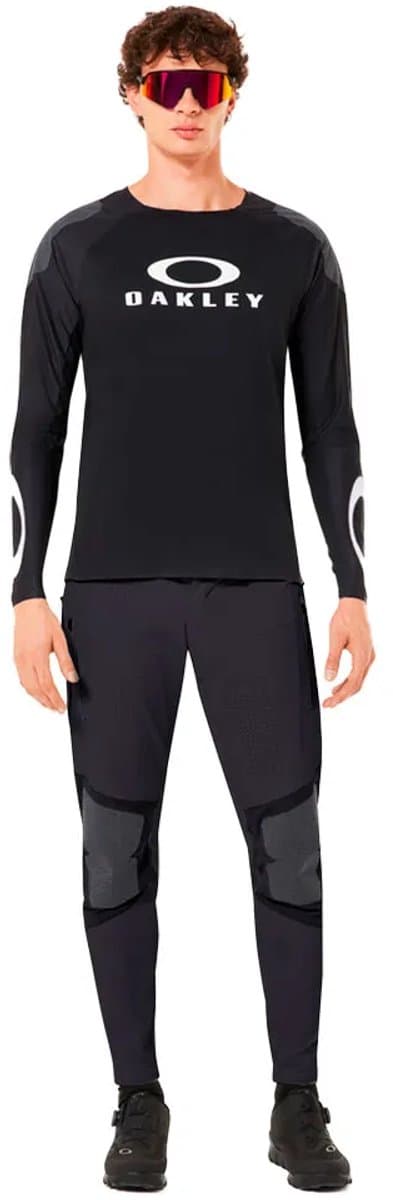 Oakley Apparel Seeker Edge Langarm Enduro Trui Zwart M Man