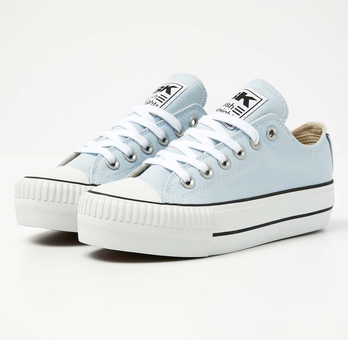 British Knights - Kaya Low Dames Sneakers Laag - Maat 36 - Blauw - Katoen - Vrouwen Schoenen