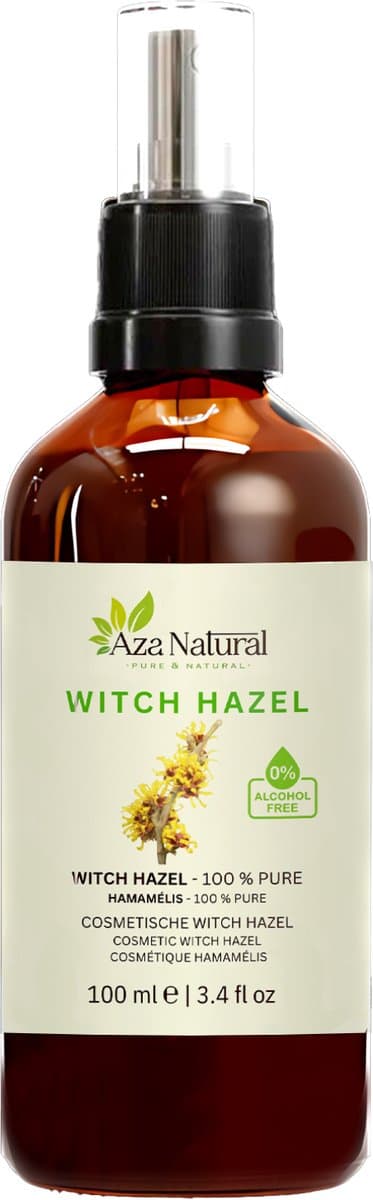 Witch Hazel Water 100 ml – Natuurlijke Hydrolaat voor Huidverzorging, Toner en Ontstekingsremmend Effect
