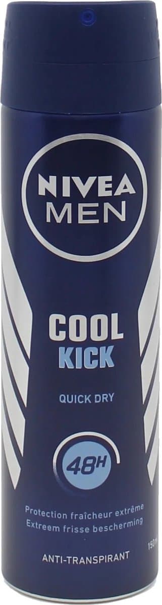 NIVEA men cool kick deodorant spray 150 ml