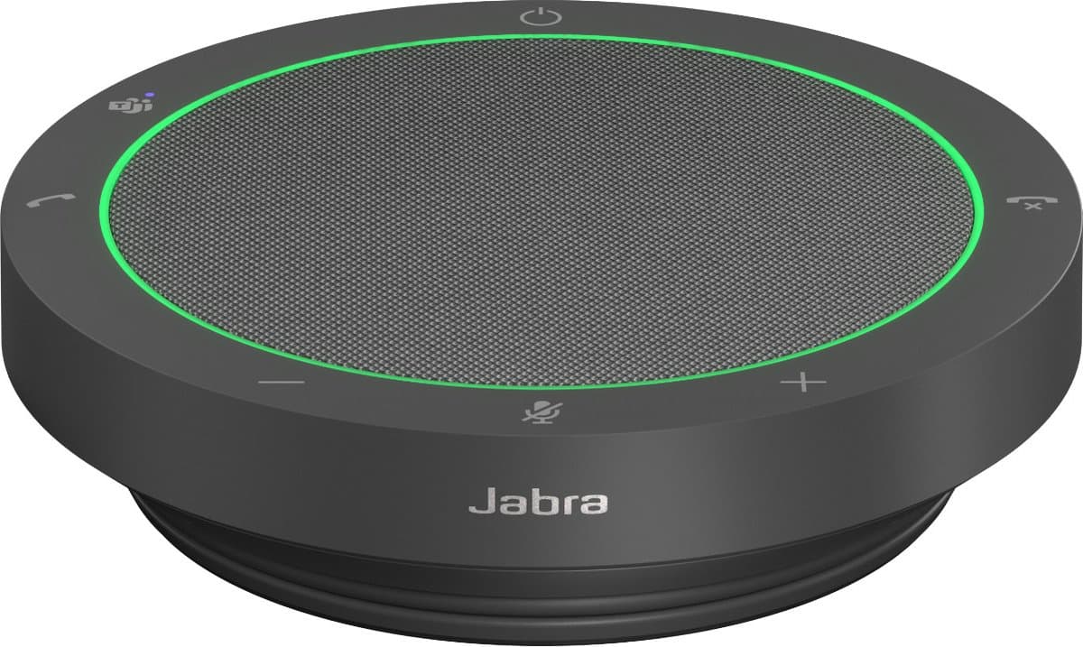 Jabra Speak2 40 MS - Luidsprekertelefoon handsfree - met bekabeling - USB-C, USB-A - donkergrijs - gecertificeerd voor Microsoft Teams