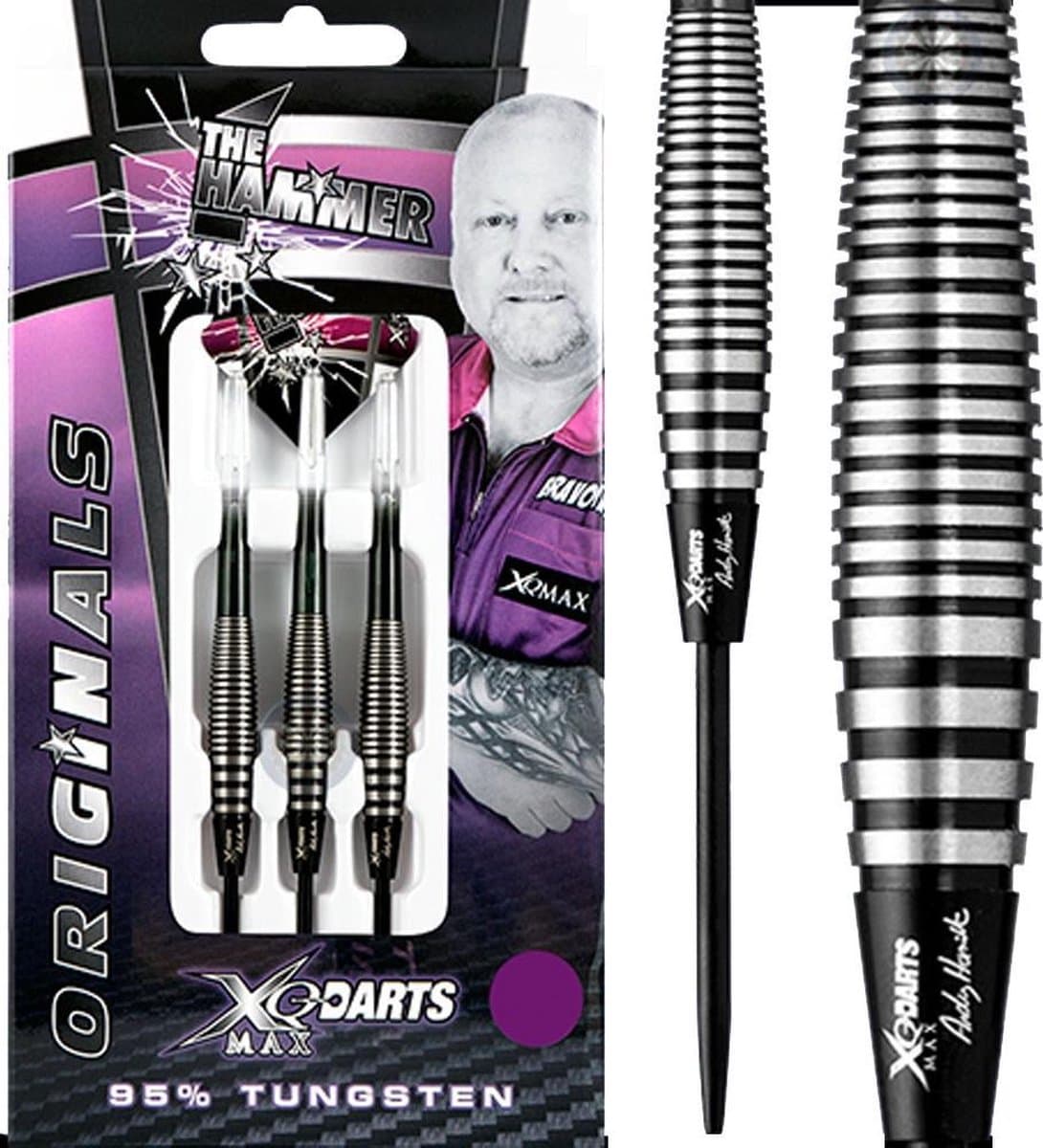 XQMax Andy Hamilton 95% - Dartpijlen - 23 Gram