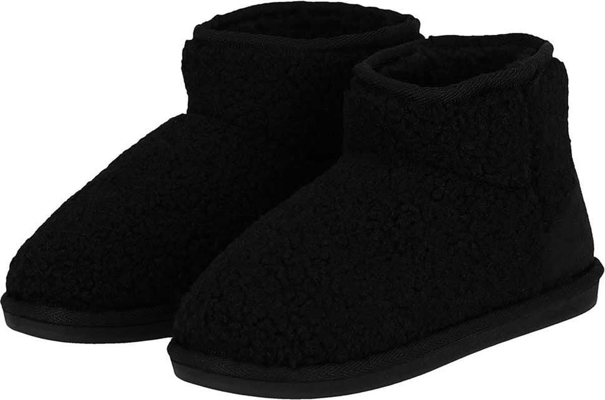 Morethansocks - Dames teddy pantoffels - Fake Fur voering - Warme teddy sloffen