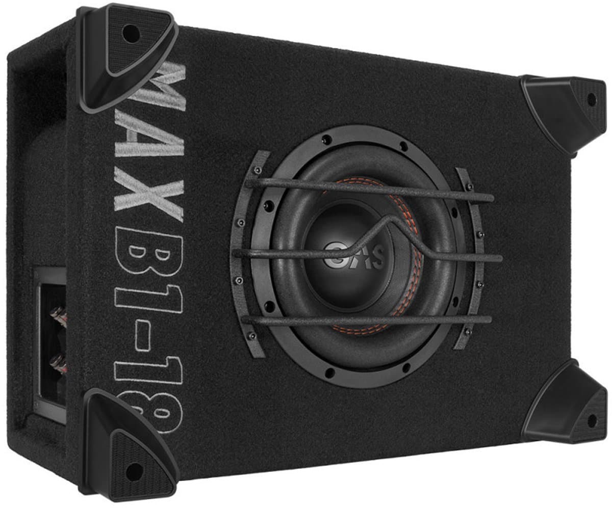 Gas Audio Power Gas Max Level 1 Subwoofer Loaded Enclosure 8 voor Auto Geluidssystemen en Hoogwaardige Geluidskwaliteit