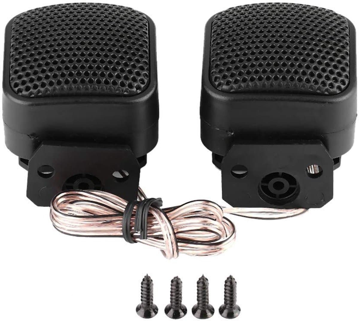 Golden crown - Auto Luidspreker - Compacte Audiokwaliteit - Stofdicht en Luide Audio - Zwart - Muziek Tweeter - Geschikt voor Auto - 500 W