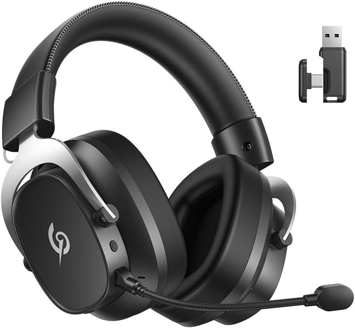 Draadloze Headset - Gaming Audio - Immersief Gamen - 7.1 Surround Sound - 130 Uur Batterij - Zwart