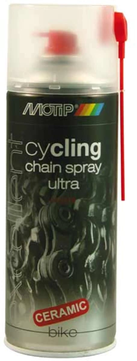 Motip Ketting- en tandwielspray - Hoogviskeus smeermiddel - Waterafstotend - 400 ml