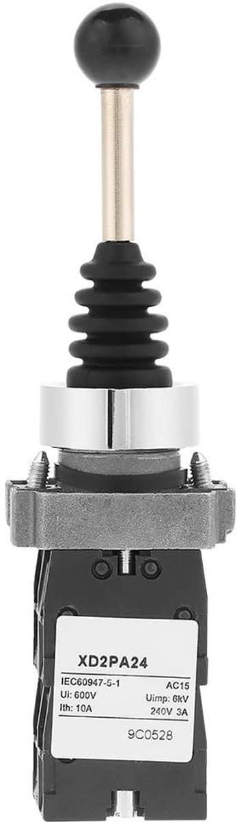 XD2-PA24 Joystick Controller met Voorjaarsretour - 4-positie Schakelaar