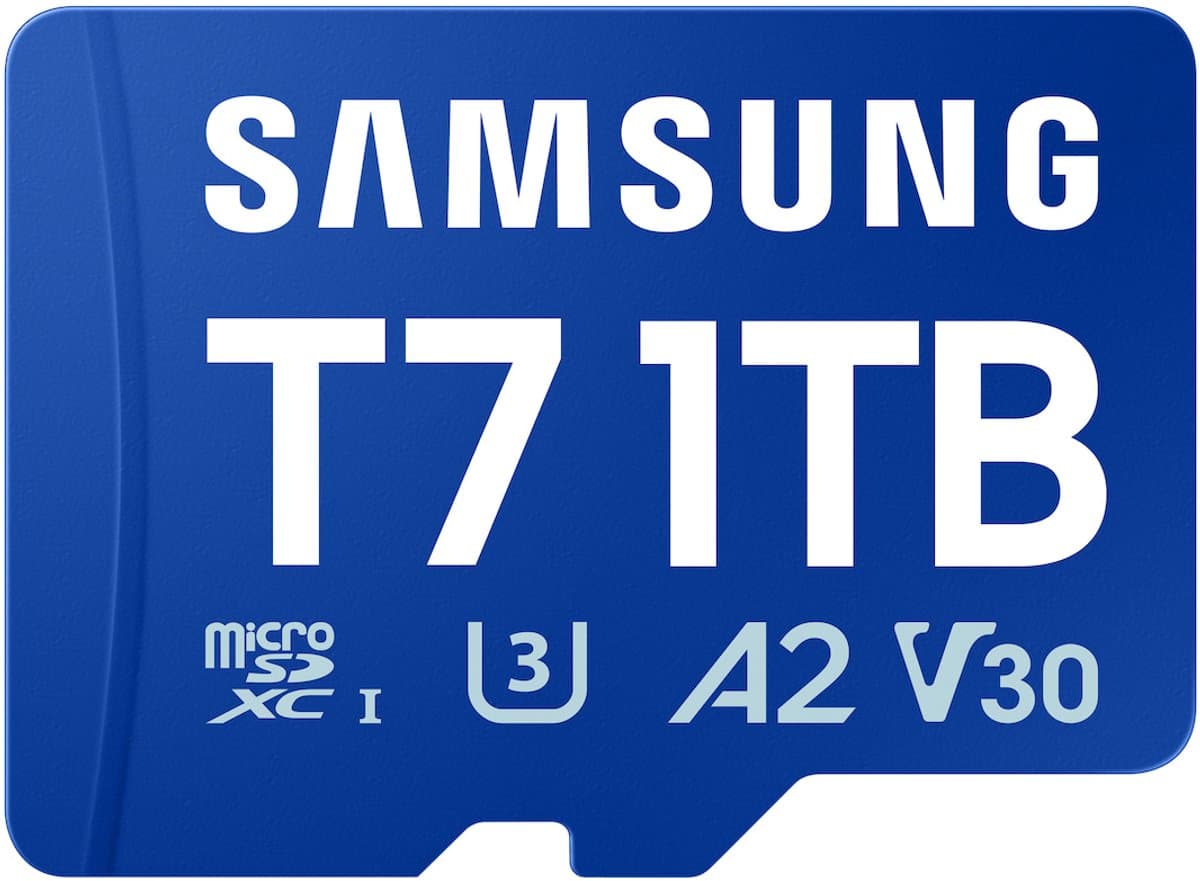 Samsung T7 - 1 TB - MicroSDXC - UHS-I