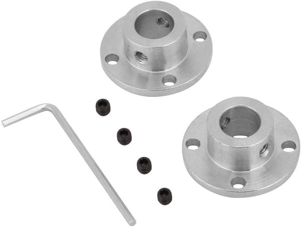 Rigid Flens Koppeling voor Motoras - 2 Stuks - ID 12mm, OD 18mm, Geschikt voor Krachttransmissie en Verbindingen