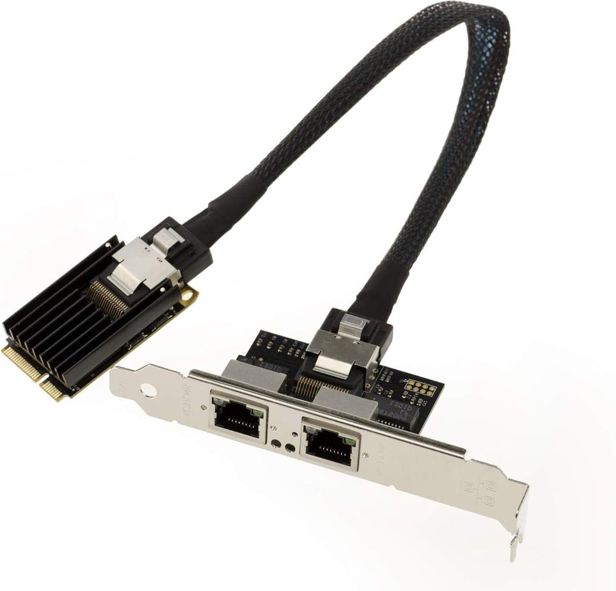 Netwerkkaart - LAN Controller - Extra Poorten - Intel Chipset - Mini PCIe - Zwart