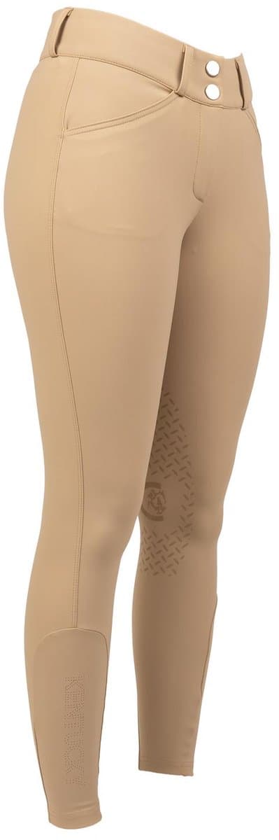Kentucky Horsewear - Miami women breeches knee grip beige size 38
