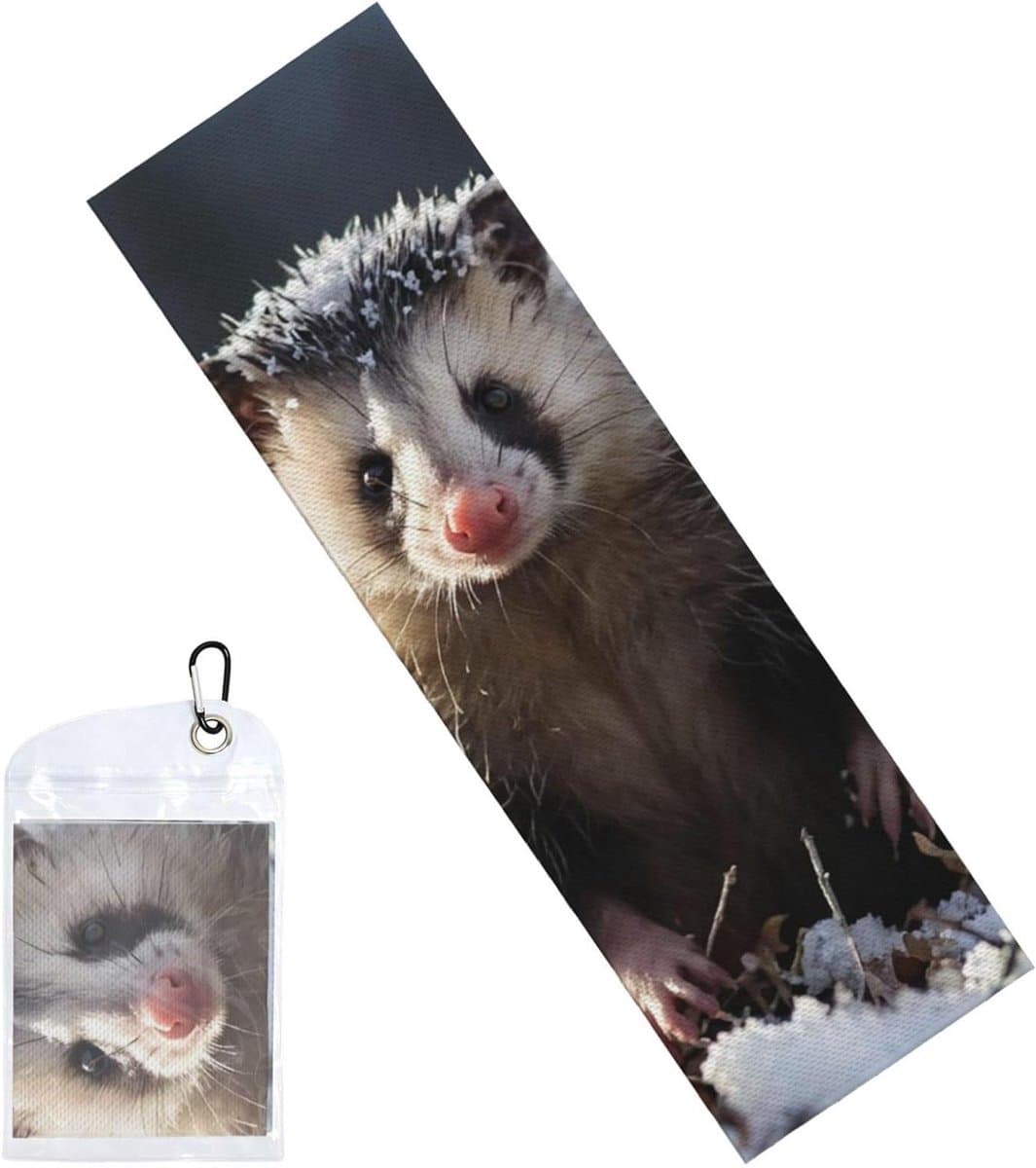 Koelhanddoek - Ijshanddoek - Sport en outdoor - Sneldrogend materiaal - 100 x 30 cm - Dierenprint