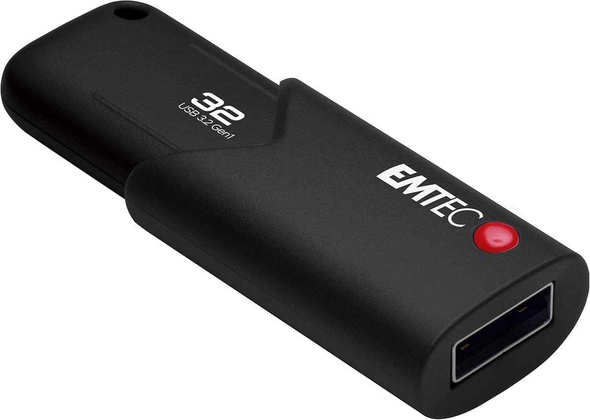 USB Stick 3.2 Met AES256 Versleuteling 32 GB Extern Geheugen