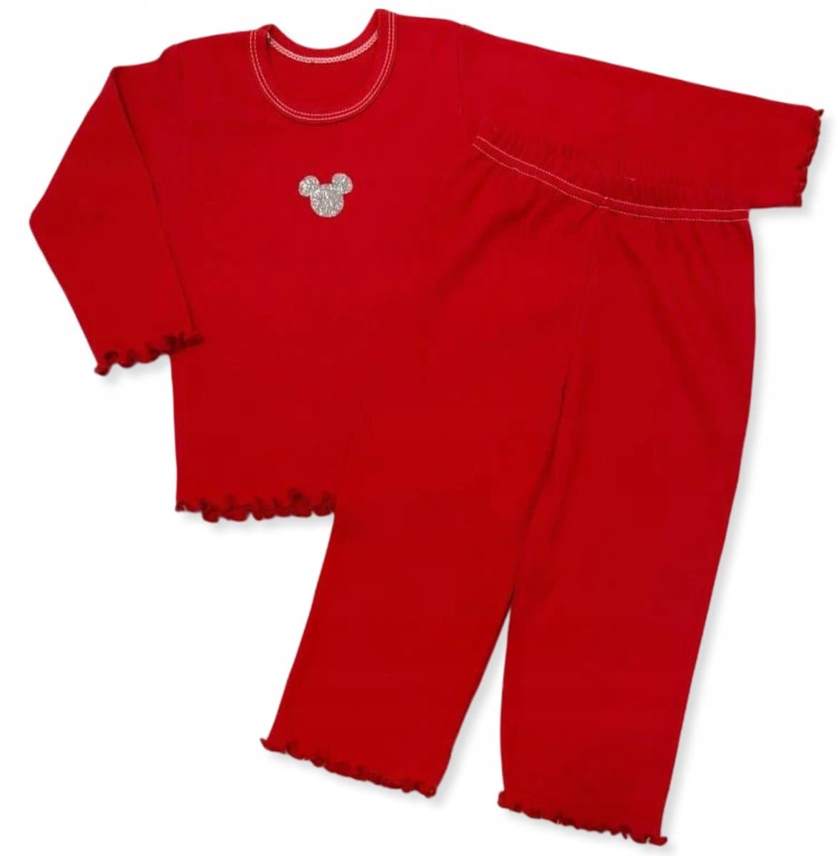 Dartomik - Meisjes Pyjama - Katoen - Rood - Maat 140