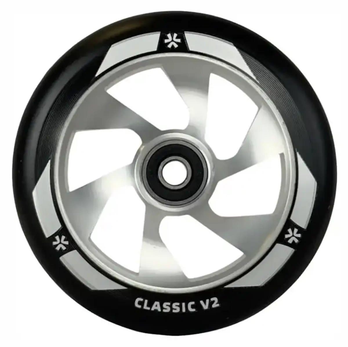 Union Classic V2 - Stunt Scooter Wiel - 110mm - Black Silver - ABEC-9