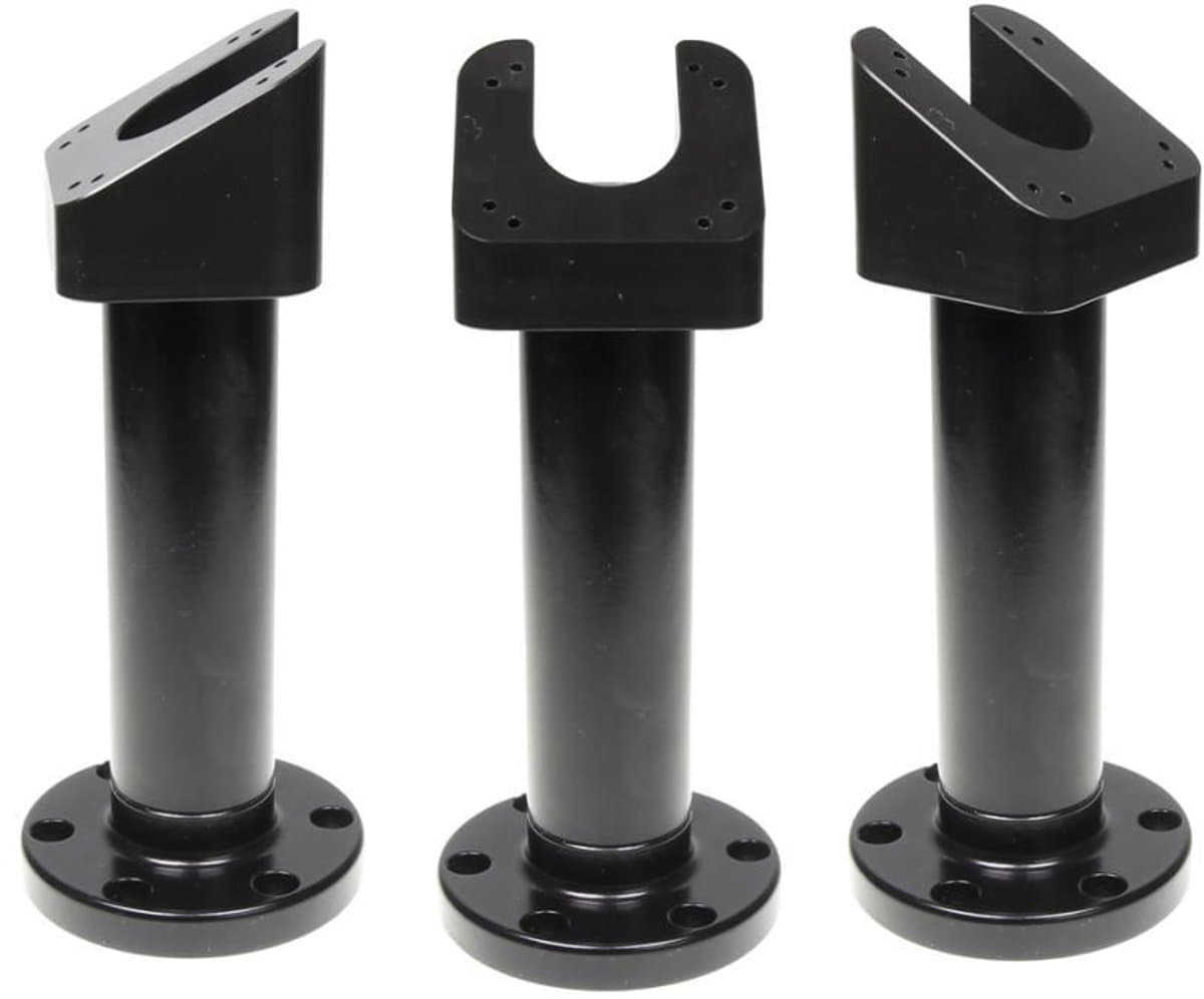 Pedestal Mount 350 degrees swiveling top 30 Â°