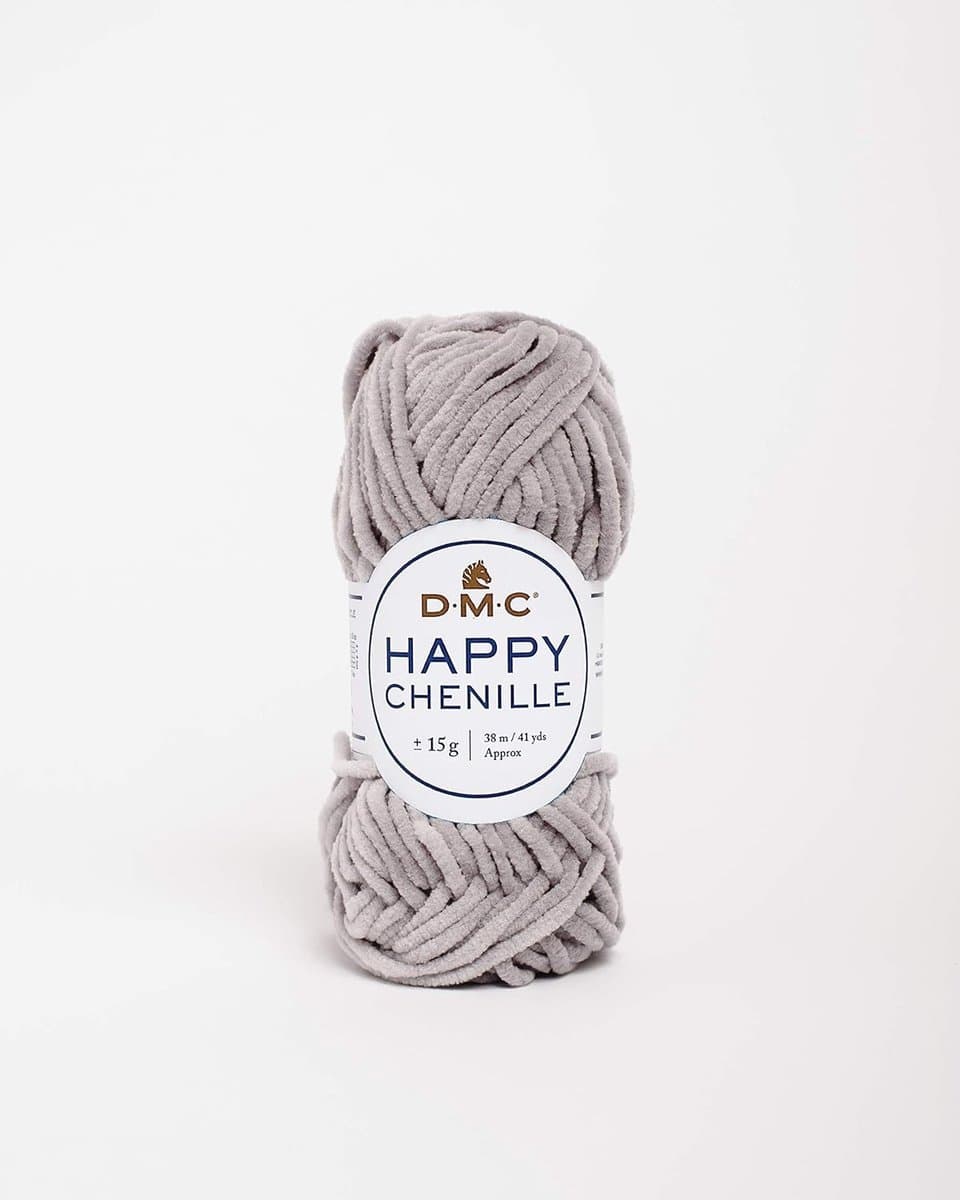 Chenille Garen - Zacht Garen - Amigurumi Haken - Velours Effect - Zwart Bruin