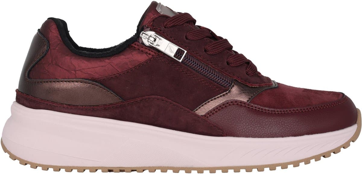 Waldläufer H-Mara - dames sneaker - Rood - maat 36 (EU) 3.5 (UK)