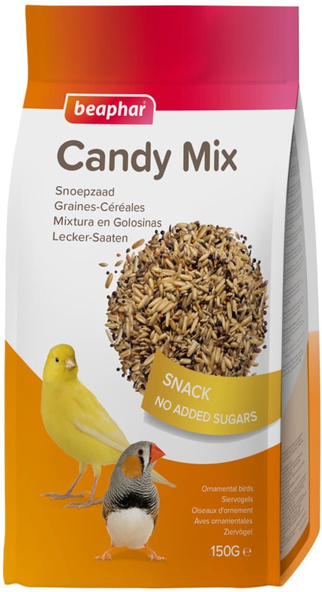 Beaphar Snoepzaad Snoepzaad - 6 x 150 gr - Voordeelverpakking