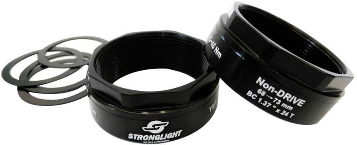Geïntegreerde naafcupadapter voor het wisselen van bb30 (42 mm) naar Stronglight schroefdraad. BSC/1,37 x 24