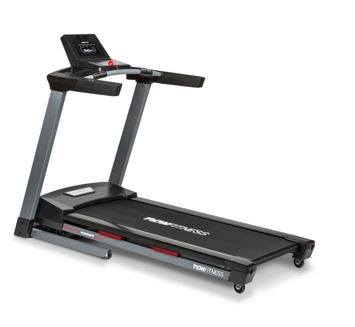 Flow Fitness Runner DTM2000i Loopband - Inklapbaar - 18 km/u - 12% Helling - 34 Programma’s - Bluetooth & Apps - Thuisgebruik