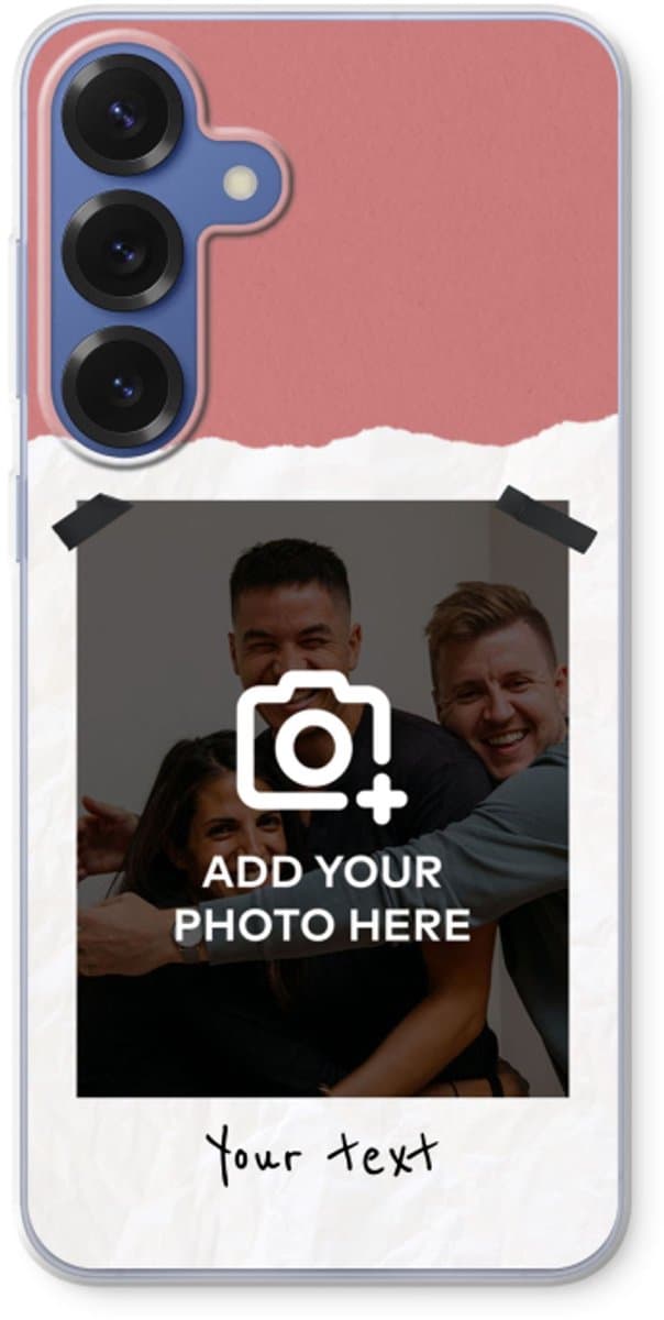 Gepersonaliseerd - Case Company® - Hoesje geschikt voor Samsung Galaxy S25 Plus hoesje - Polaroid N°5 - Soft Cover Telefoonhoesje - Bescherming aan alle Kanten en Schermrand