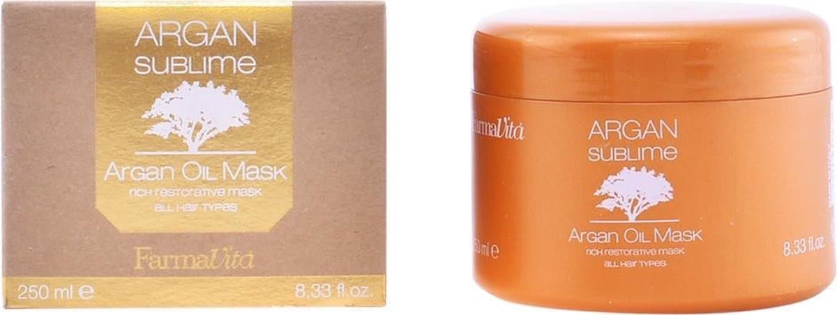 Herstellend Haar Masker Argan Sublime Farmavita