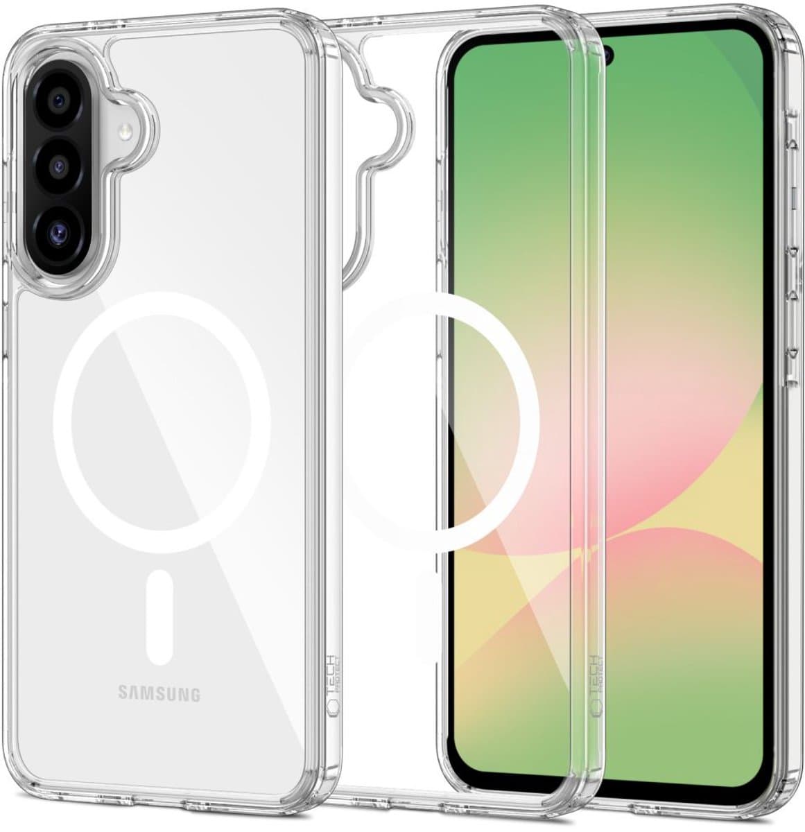 Tech-Protect Flexair Hybride Magsafe Galaxy A56 5G Doorzichtig