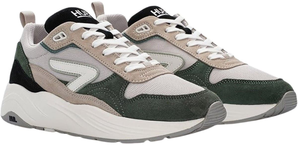 HUB GLIDE Light Bone/Off White/Green