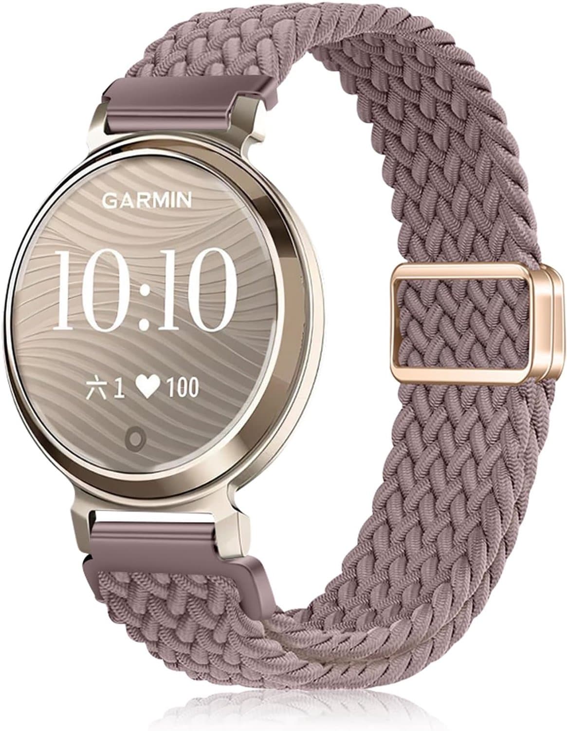 Nylon armband voor Garmin Lily 2 Active/2 Classic - verstelbaar - magnetische sportreservemband - ShopVlot