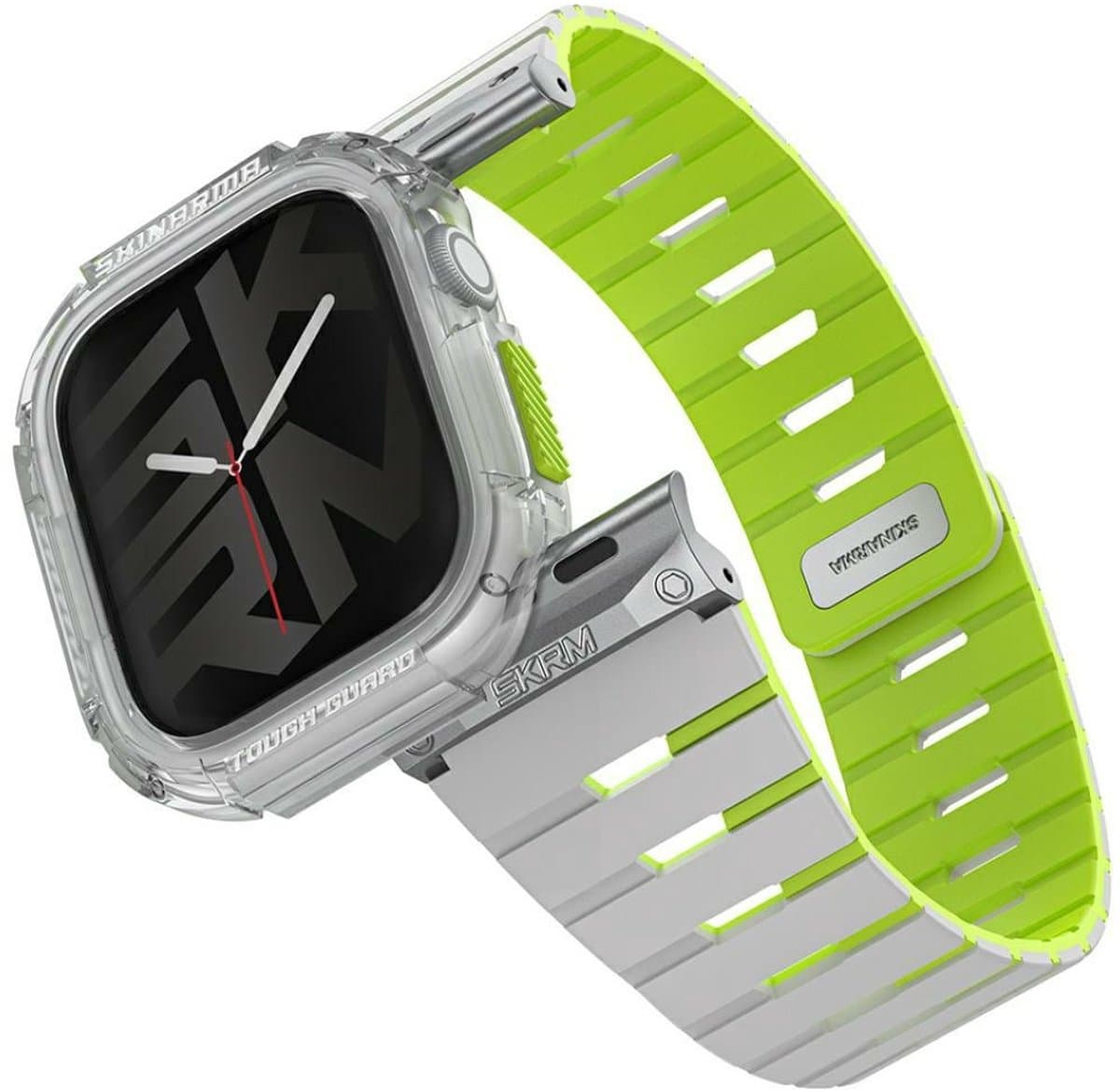 Skinarma Bandje Voor Apple Watch 42Mm Gemini Niteglow Set Met Kastje En Bandje