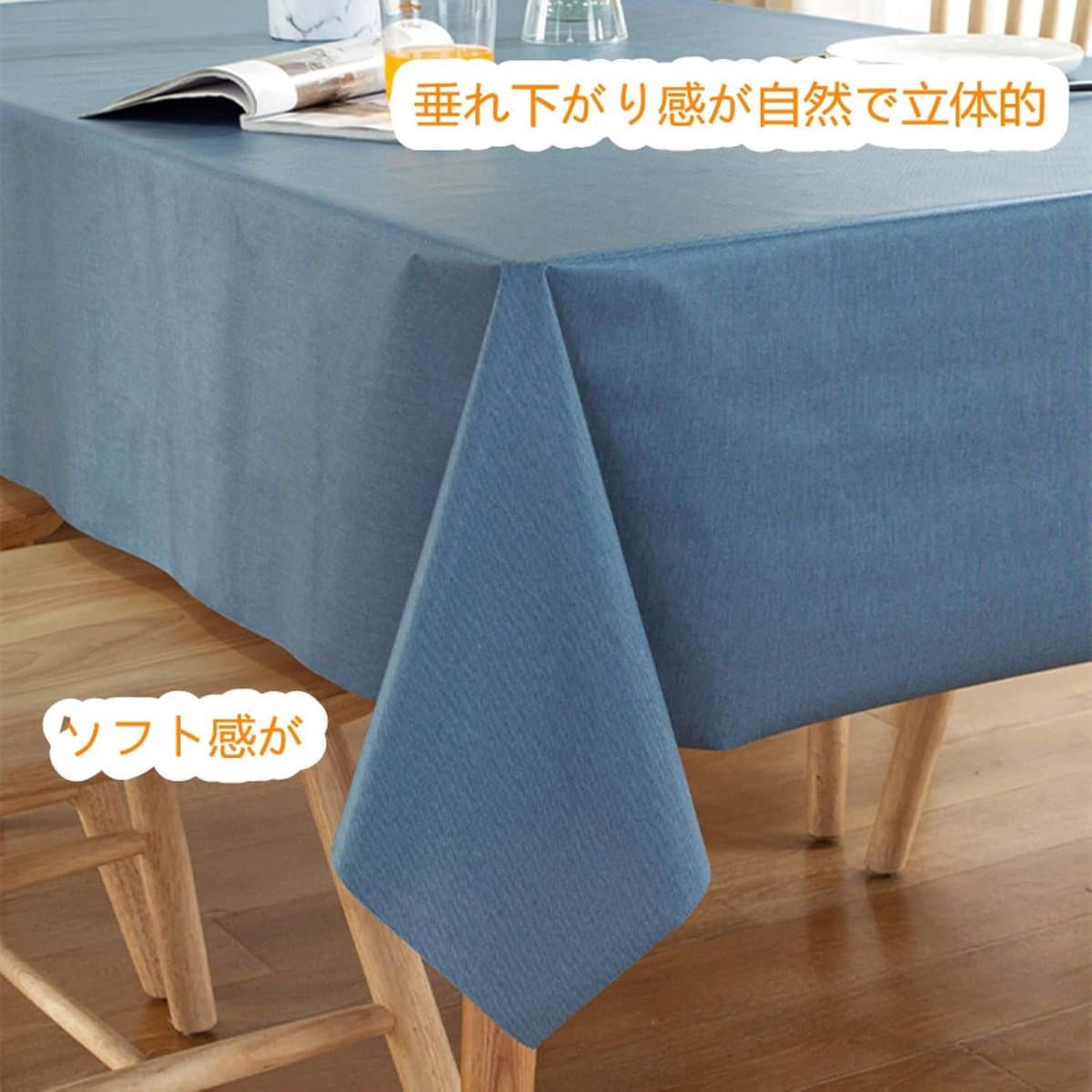 Tafelkleed PVC - Tafelbeschermer - Eettafel Beschermen - 100% Waterdicht - 120x120cm - Zwart