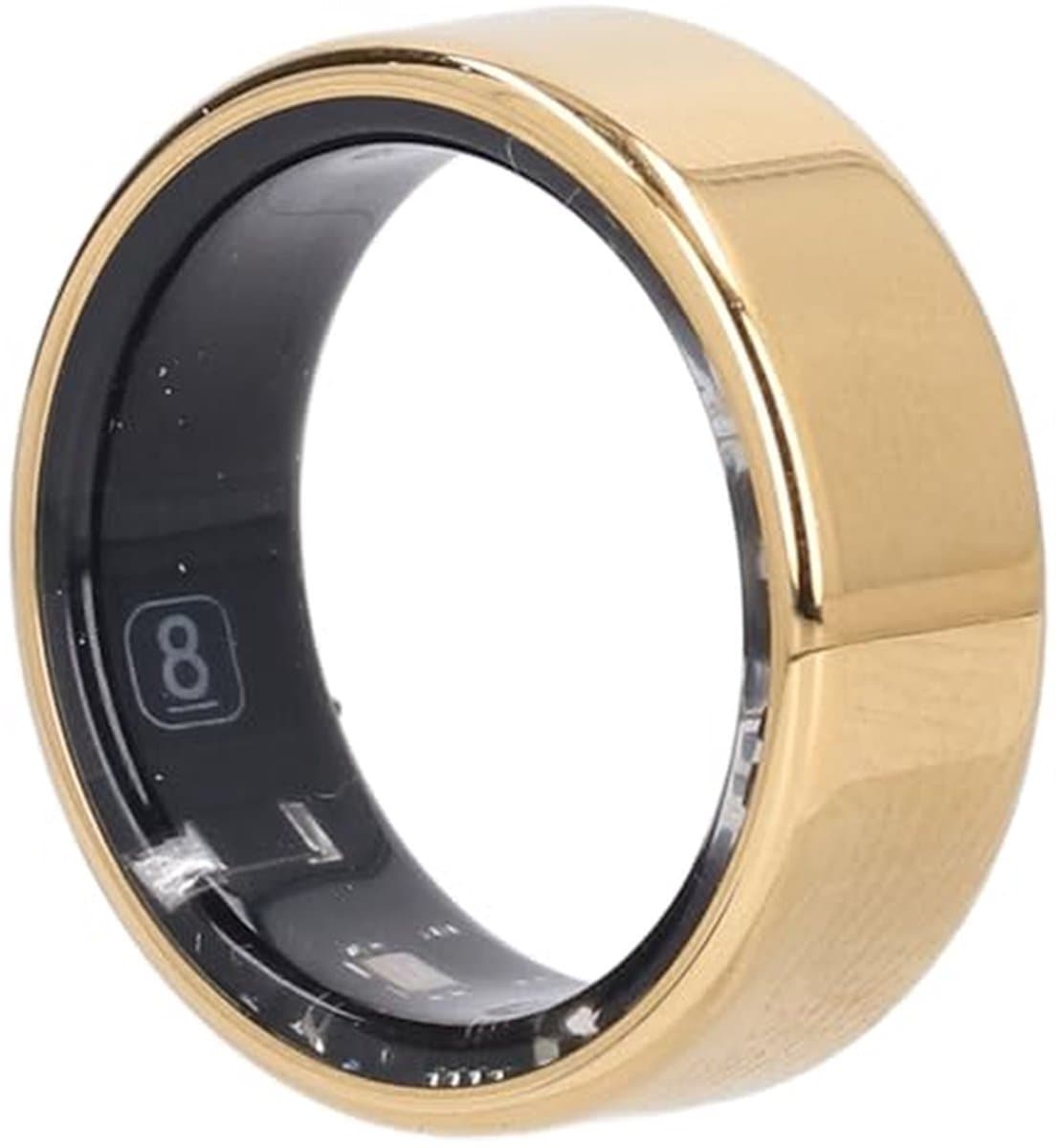 Smart Ring - Fitness Tracker - Sport Gegevens - Zorg op Afstand - 7 Dagen Batterij - Goud