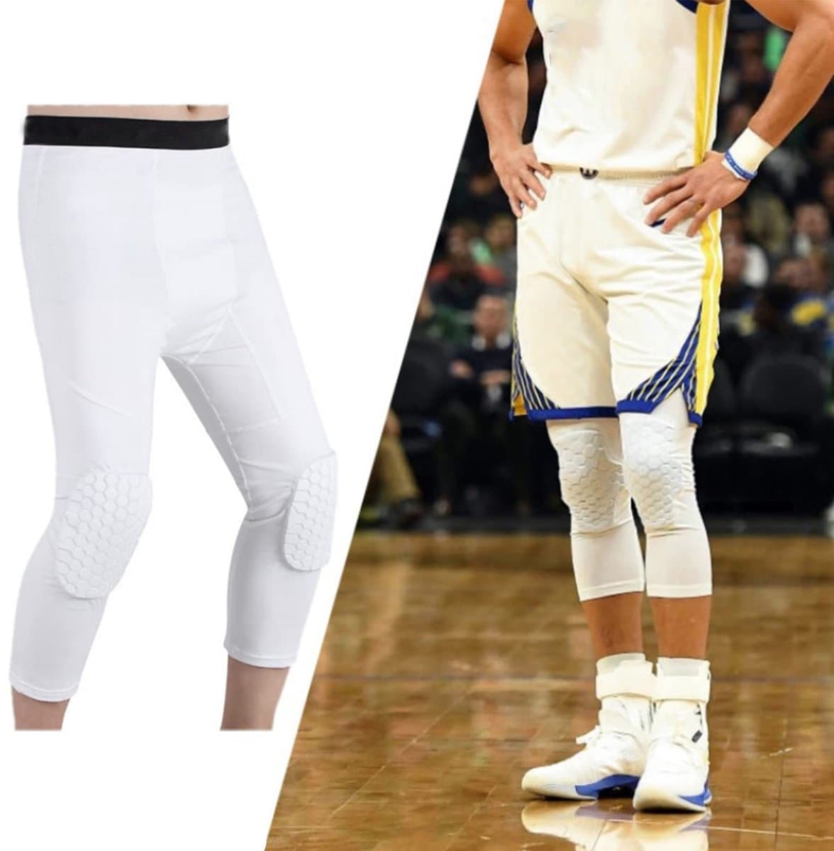 Dailygoods- Kniebeschermer Unisex - Antislip - Microvezelstof - 2 Stuks - Voor Basketbal/Voetbal - Lichtgewicht en Comfortabel - Kniebrace