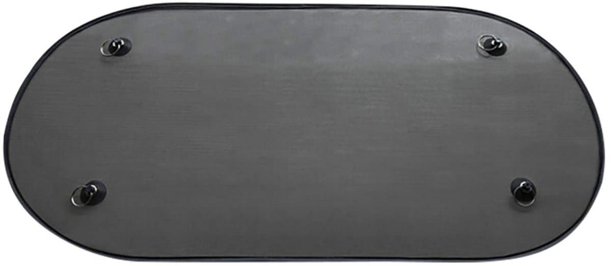 Dailygoods- Achterruit Zonnescherm Krachtige Zuignap - Zonnescherm Auto - UV-bescherming - Mesh Materiaal - 100x50 cm - Duurzaam