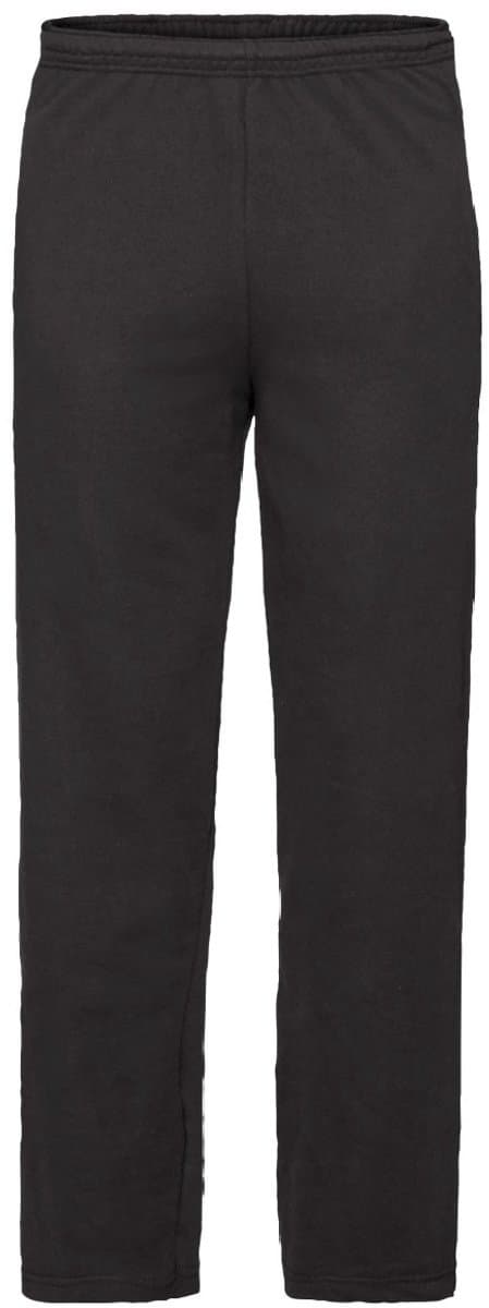 Fruit of the Loom Heren Lichtgewicht Joggingbroek / Joggingbroek (Zwart)