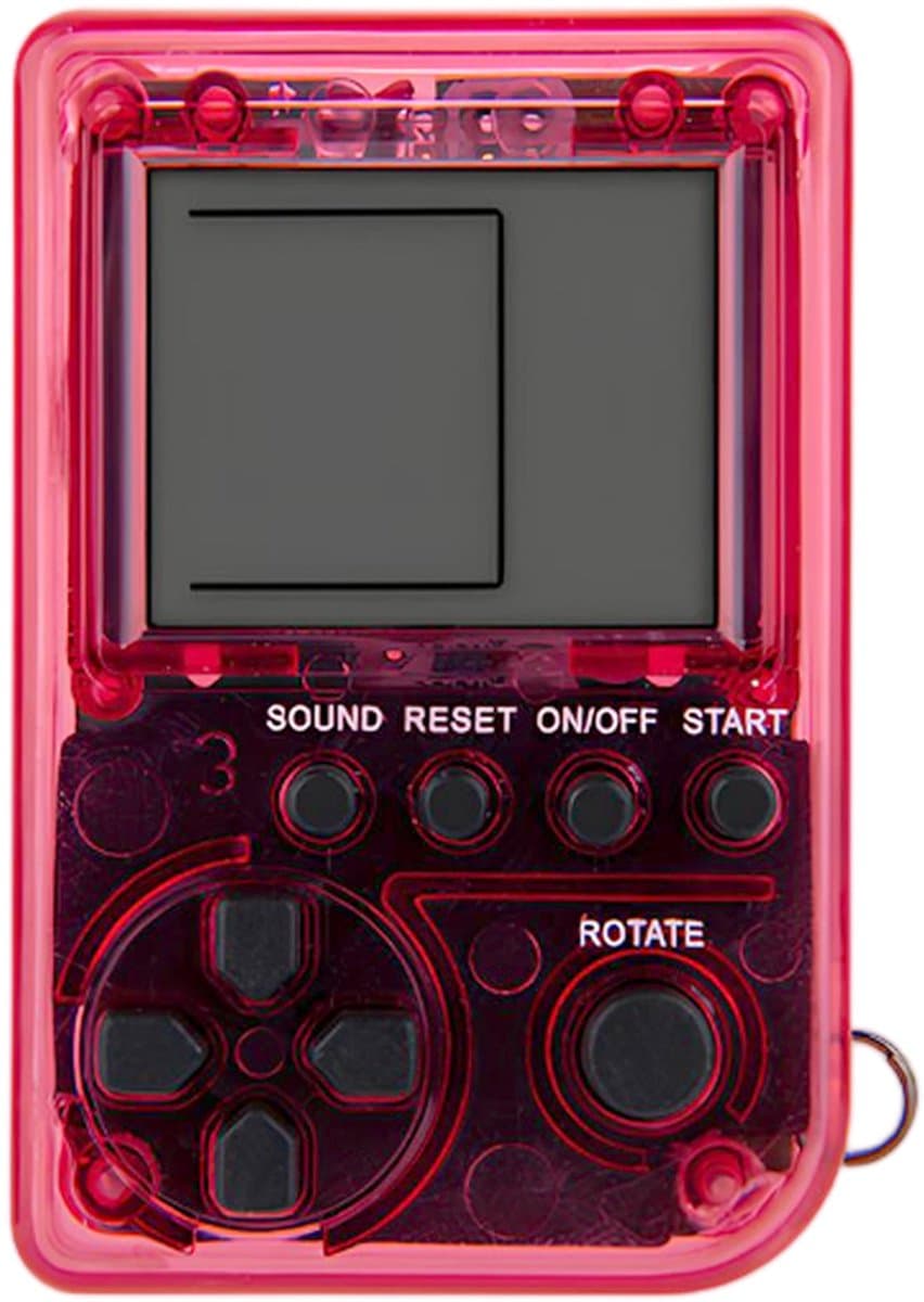 TechKidz, Mini videospel 26in1 met ketting, Rood