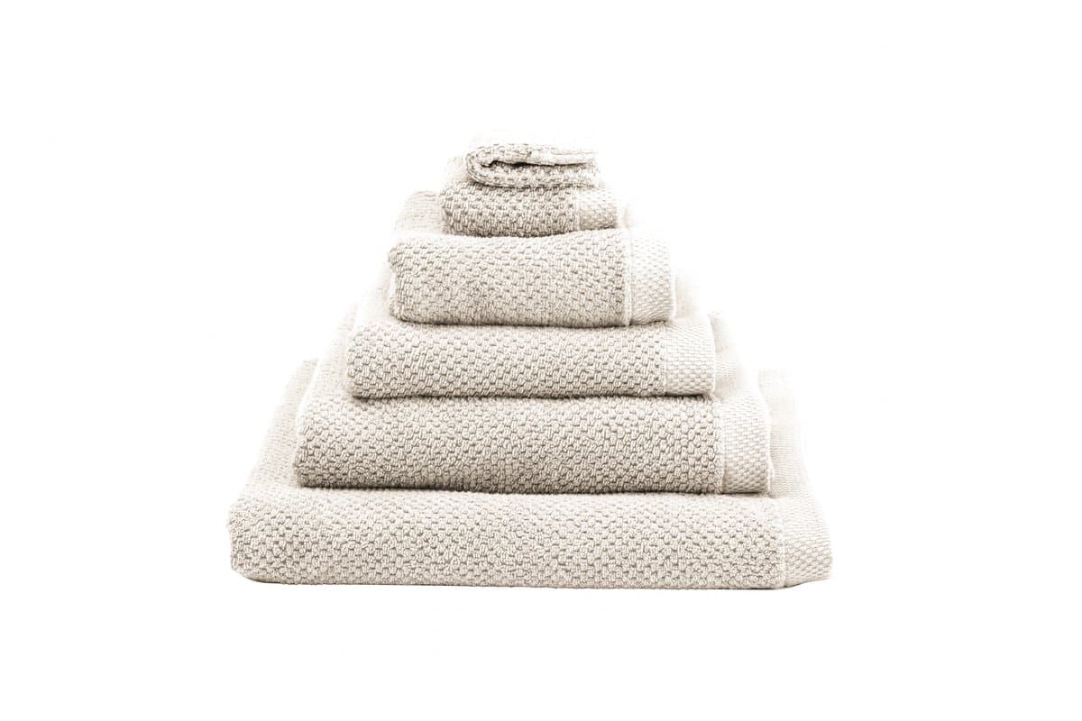 Heckettlane Badhanddoek Grant - Hotelkwaliteit Handdoek van 100% Katoen - 70x140 cm - 1 Stuk Douchelaken - Off-White
