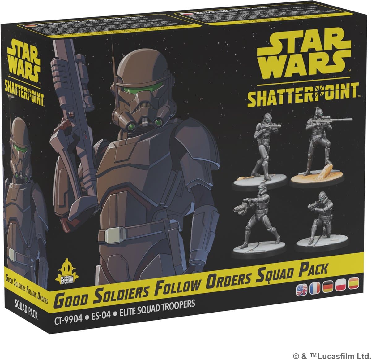 Star Wars Shatterpoint Real Quiet Like Squad Pack - EN/FR/DE/PL/ES