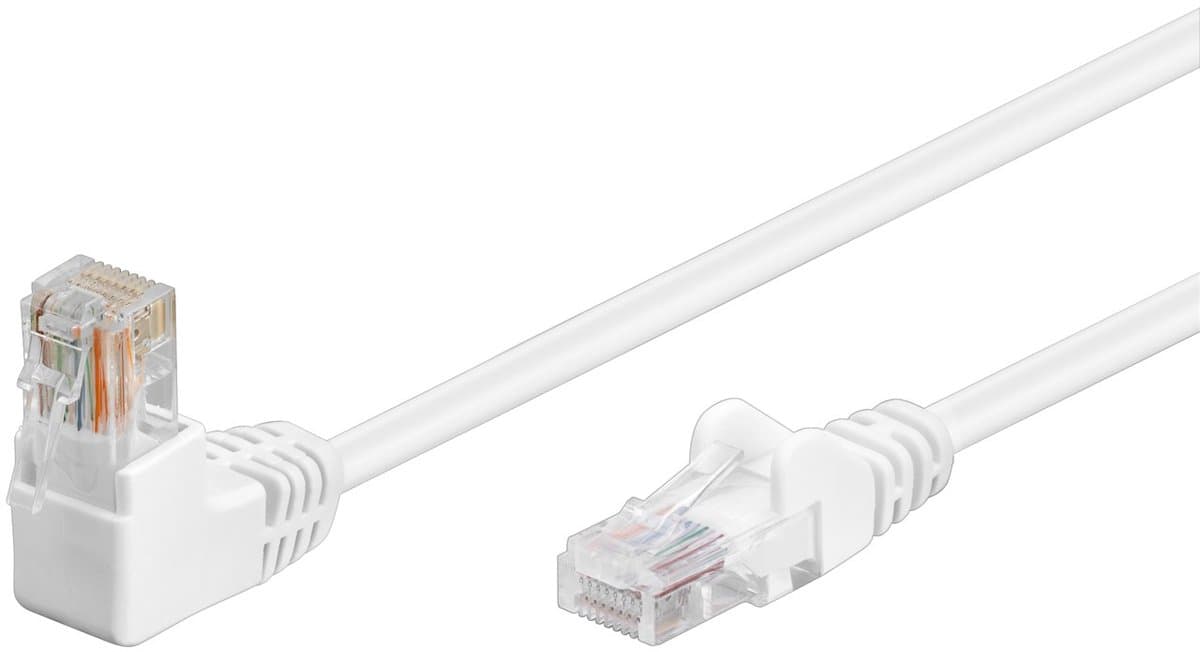 CAT5E Netwerkkabel - RJ45 - wit - 15 m
