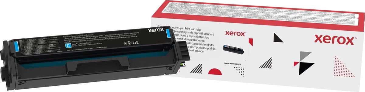 Xerox C230/C235 standaard capaciteit tonercassette, cyaan (1.500 pagina's)