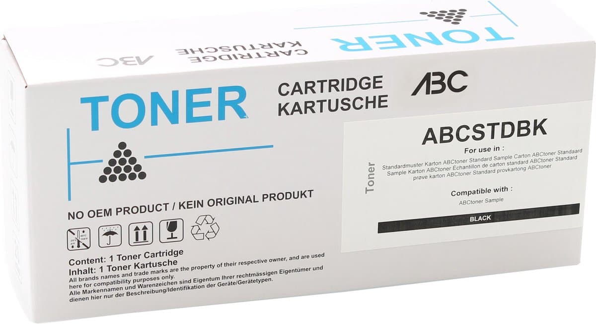 ABC huismerk toner geschikt voor Utax PK-5021K zwart geschikt voor Utax P-C4063DN P-C4063i MFP P-C4067i MFP Triumph Adler