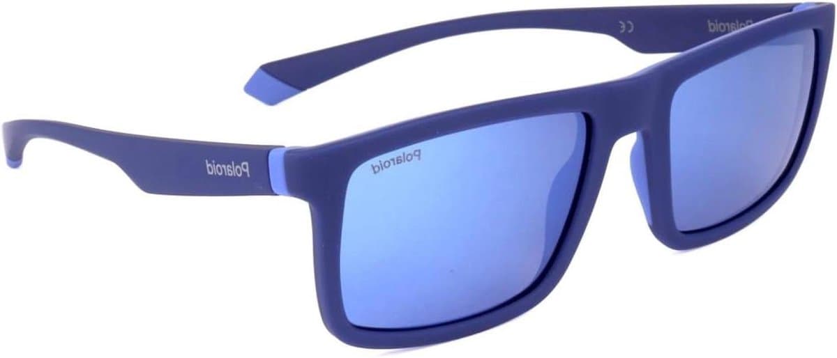 Zonnebril Heren - Zonnebril Heren - Bescherming Tegen Zon - Polarized Glazen - 56 mm - Blauw