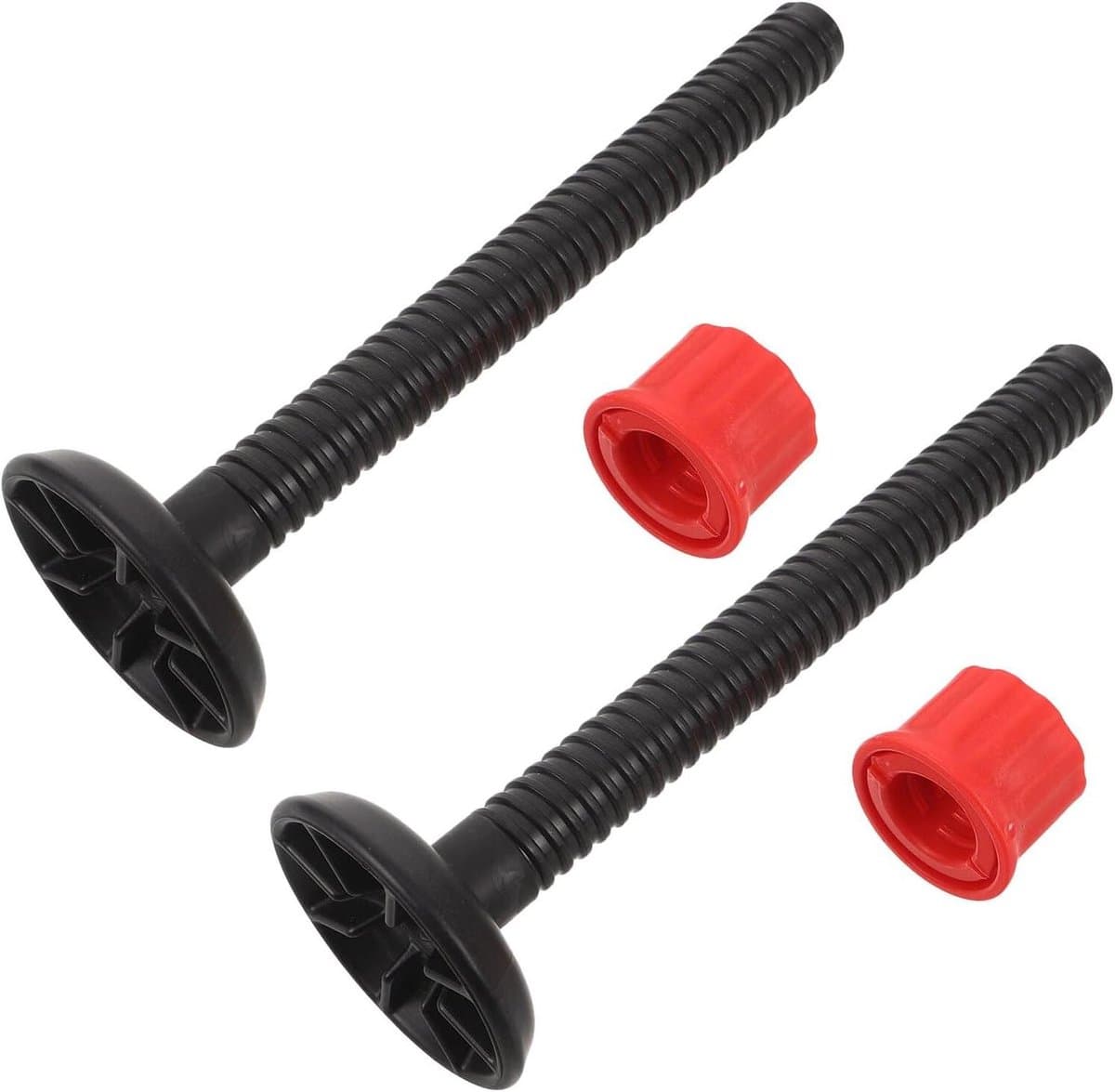 Verstelbare Kettlebell Handgreep - Gewichtstrainer Adapter - Thuis Krachttraining - Universele Halter Connector - 2 Sets - Zwart