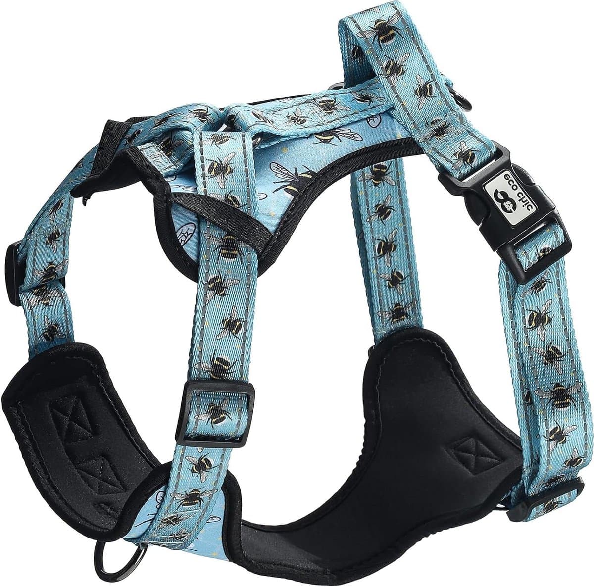 Huisdierenharnas - Hondenvest Tuigje - Veilig Wandelen - Anti-Trek Design - Small - Blauw