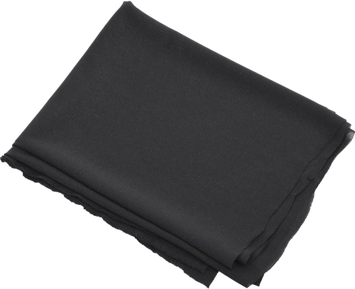 Dailygoody - Speakerdoek - Beschermend en Stofvrij - 1.7 x 0.5 m - Zwart - Antidust Speakerdoek - Geschikt voor Grote Speakers - Stagedoek