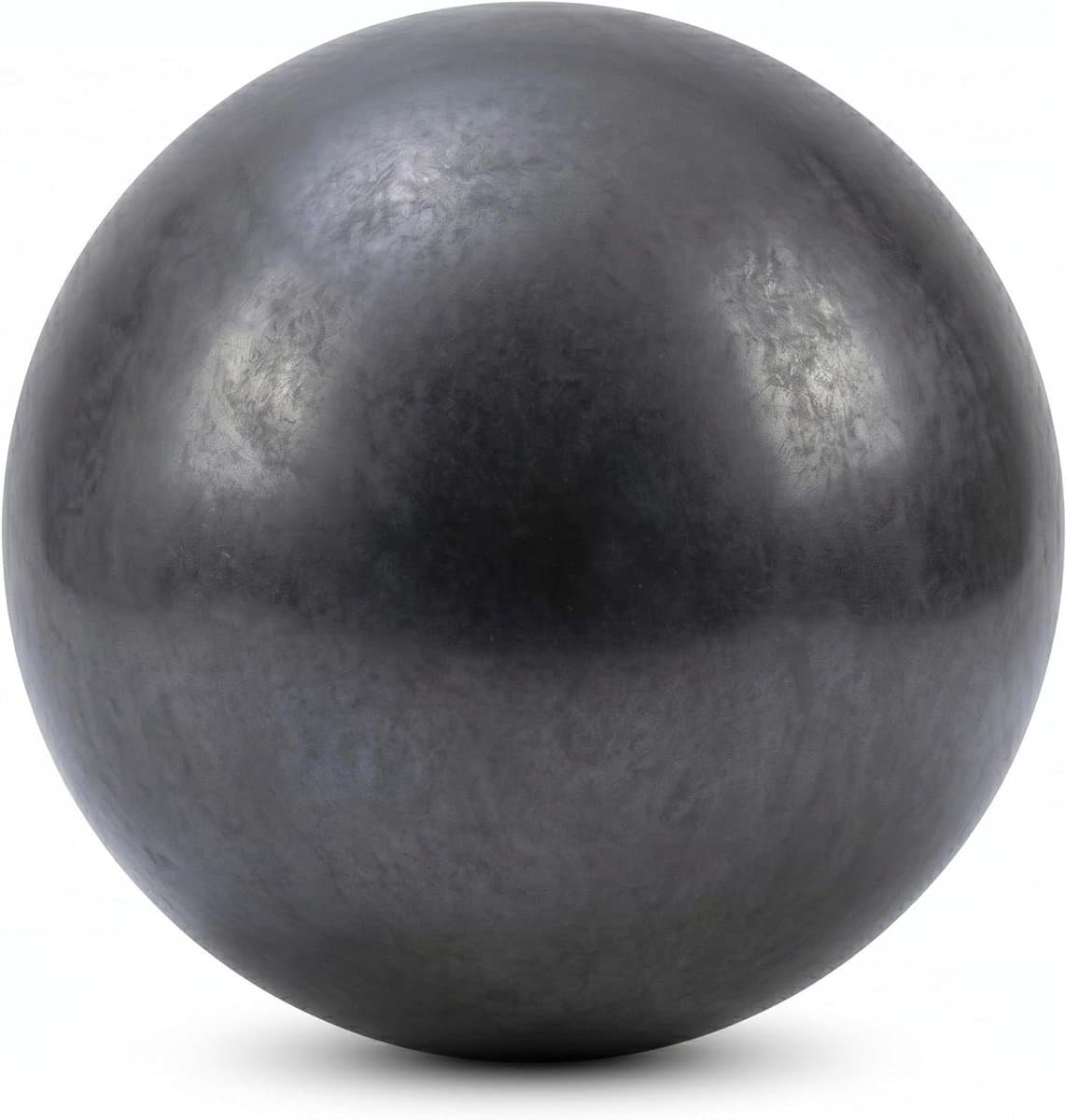 Decoratieve Tuinbal - Glanzende Bol - Tuin Verfraaien - Handgemaakt Uniek Stuk - 20 cm - Antraciet
